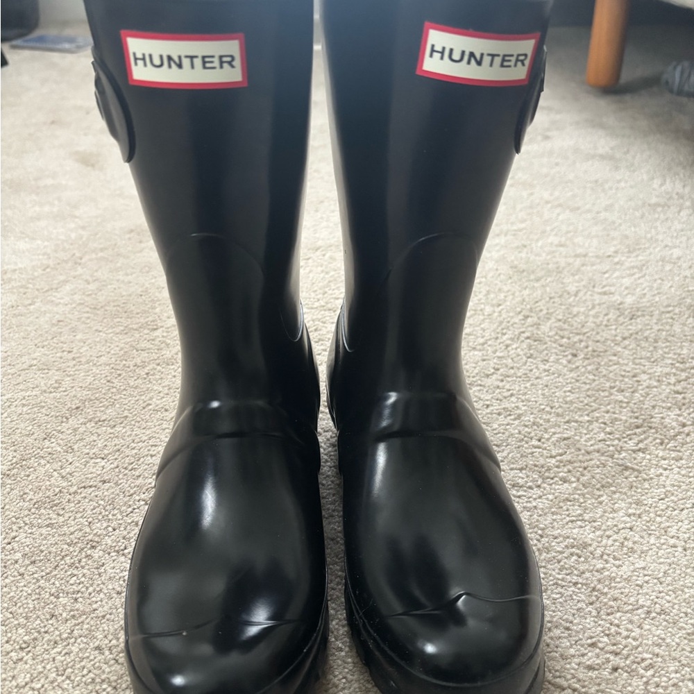 Hunter Classic Black Boots NEW sz6